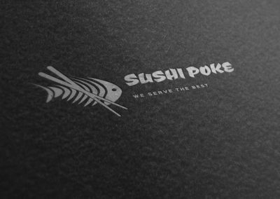 Sushi Poke Logo